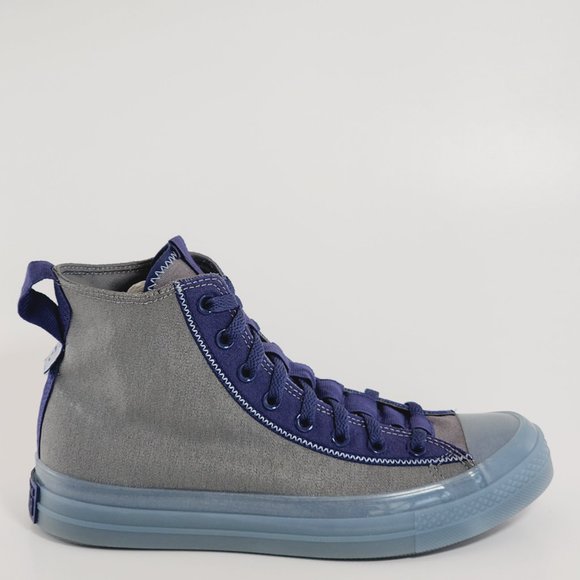 Converse CTAS CX Hi Explore Origin Story Grey Canvas Unisex Sneakers A05204C NWT - Picture 2 of 6